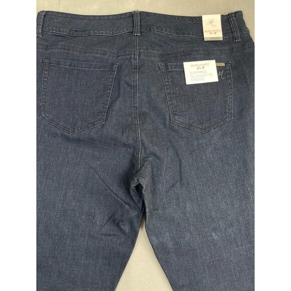 Seven 7 Melissa McCarthy Jeans Womens 20 Blue Pencil Boho Slimming Silhouette - Picture 5 of 16